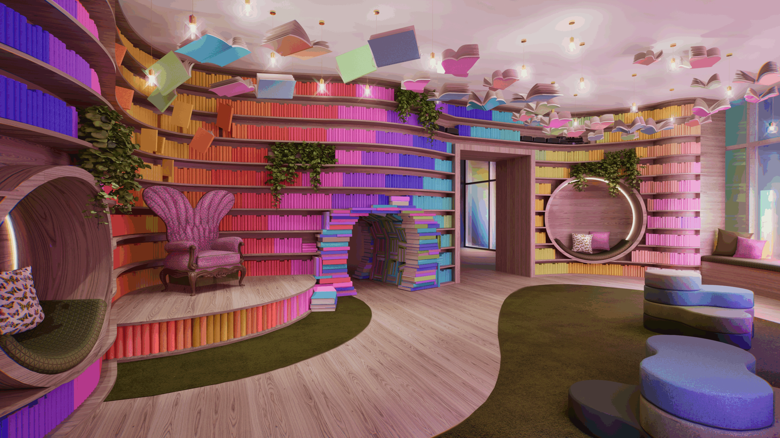 Dolly Parton's Life of Many Colors Museum Nashville Tennessee Concept Art